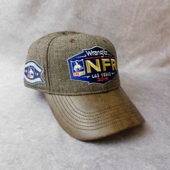 2019 Wrangler National Final Rodeo Las Vegas Limited Edition Wool Baseball Cap - Picture 8 of 8